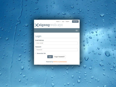 How to login to your zigzagweb client area account