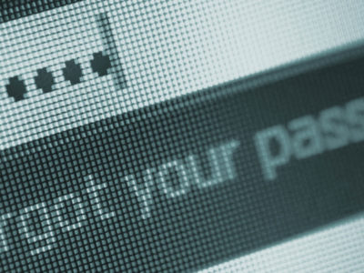 How to reset forgotten password